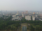 Джакарта, вид с вершины Монаса. Красивый город, но с экологией тут не ахти...