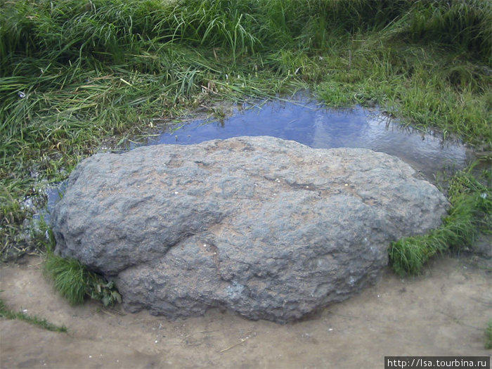 Синь - камень в Переславле-Залесском Москва и Московская область, Россия
