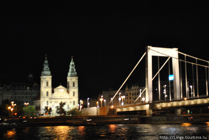 Мост королевы Эржбеты (Сисси) Будапешт, Венгрия