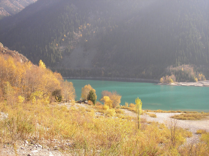 Озеро Иссык Иссык озеро, Казахстан
