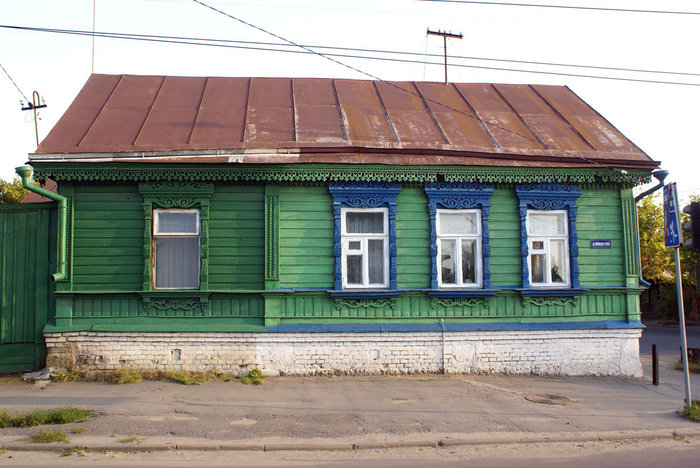 Деревянный дом в центре Орла Орёл, Россия