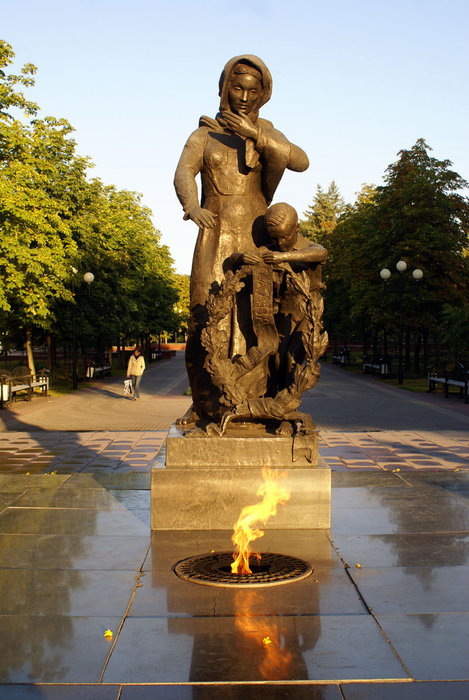 Вечный огонь в Белгороде Белгород, Россия