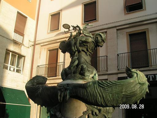 Памятник морским чудовищам-тритонам Ливорно, Италия