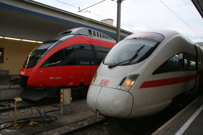 австрийские и немецкие поезда Санкт-Вольфганг, Австрия