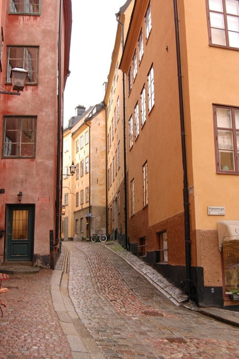 Город цвета терракоты Стокгольм, Швеция