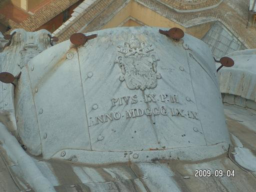 Деталь купола Ватикан (столица), Ватикан