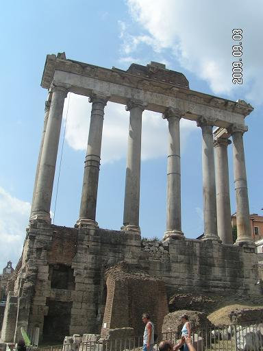 Остатки храма Рим, Италия