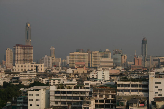 панорама Бангкока Бангкок, Таиланд
