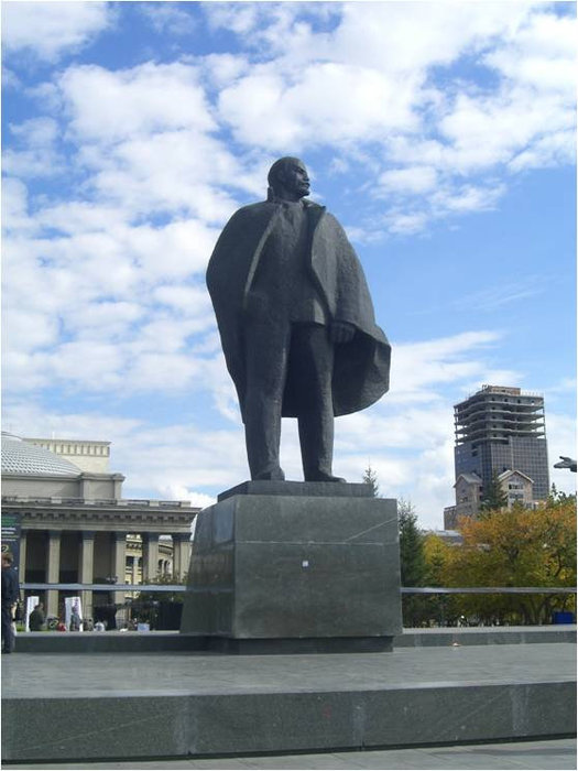 Памятник Ленину Новосибирск, Россия