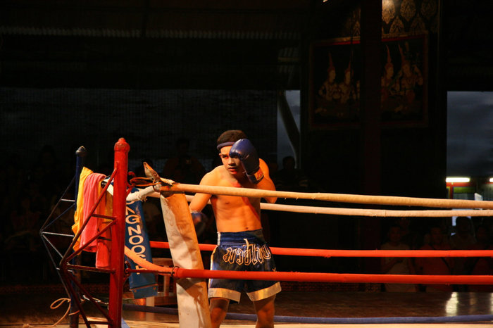 тайский бокс в парке Нонг Нуч Паттайя, Таиланд