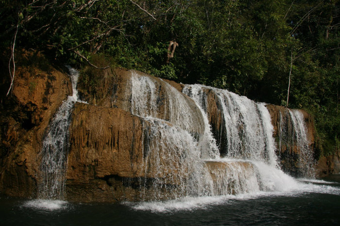 водопад на реке Квай Канчанабури, Таиланд