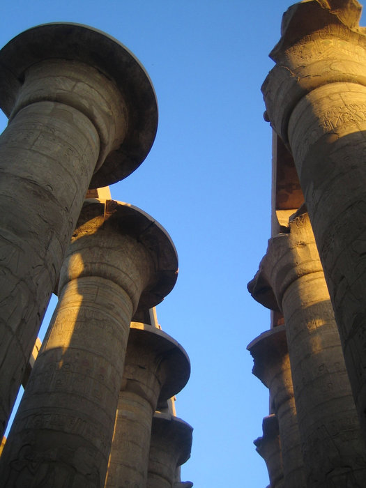 колоннада Карнакского храма Луксор, Египет
