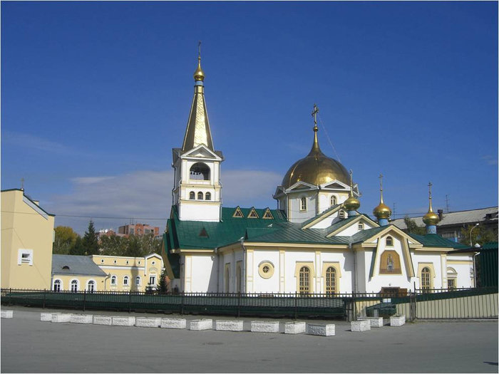 Главный храм города Новосибирска Новосибирск, Россия