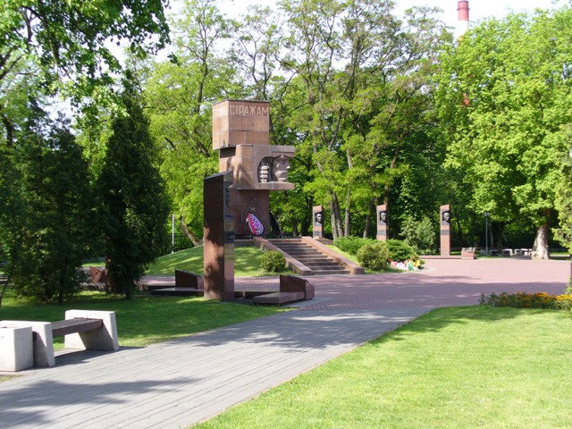 Памятник Стражам границы в сквере Пограничников Брест, Беларусь
