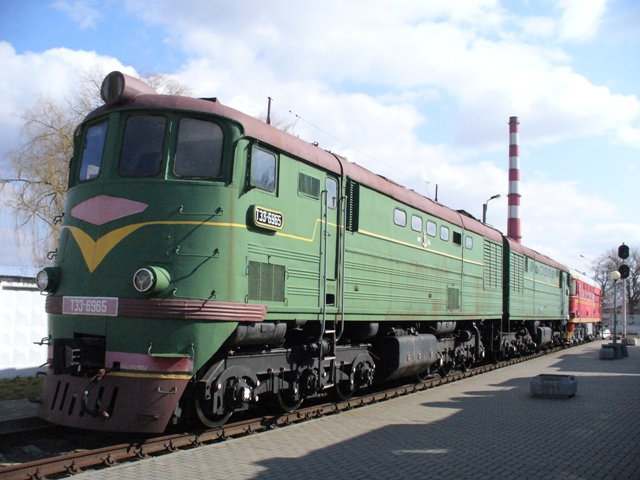 Музей железнодорожной техники Брест, Беларусь