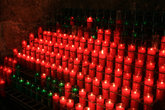 свечи в монастыре Монтсеррат