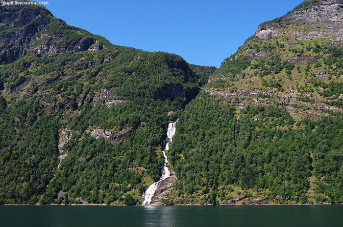 Водопад Жених. Гейрангер - Гейрангерфьорд, Норвегия