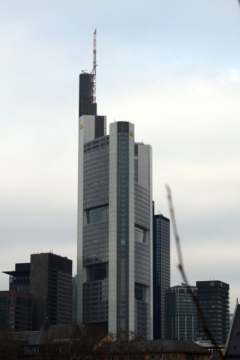 небоскребы во Франкфурте-на-Майне Франкфурт-на-Майне, Германия
