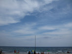 Пляж (не городской в Морайре, а Cala Fustera, неподалеку)