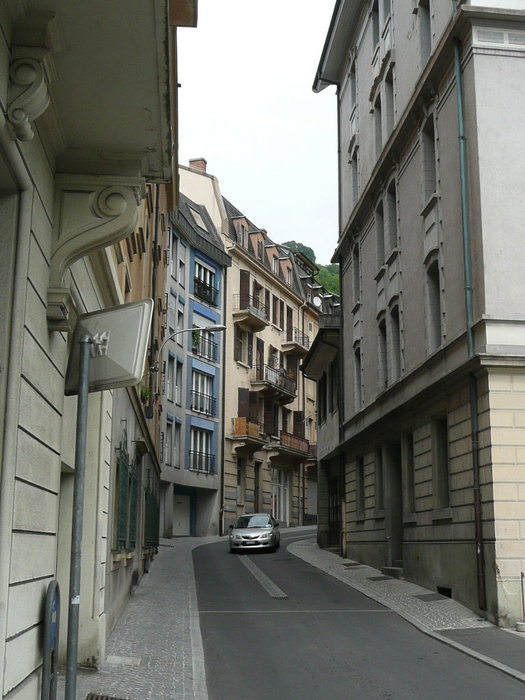 Старые улочки Монтрё, Швейцария