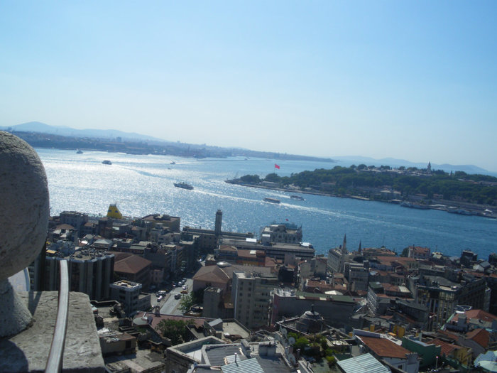 Вид с Галатской башни Стамбул, Турция