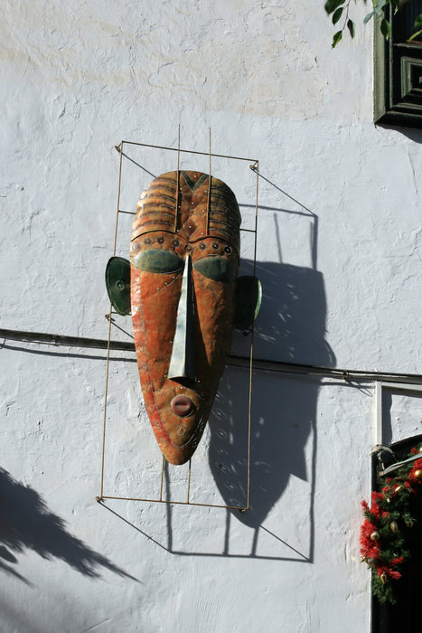 искусство на улицах города Пуэрто-де-ла-Крус, остров Тенерифе, Испания