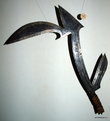 Нож метателей пинга из Центральной Африки.