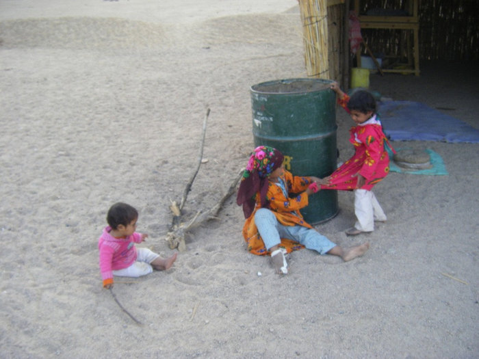 Бедуинские дети Хургада, Египет