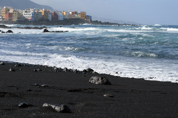 черный песок Остров Тенерифе, Испания