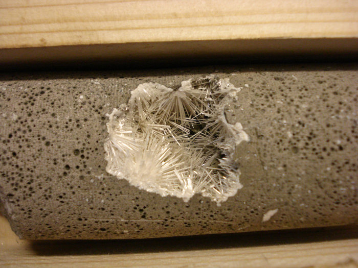 Цеолиты. Керновый материал вулкана Крафла Исландия