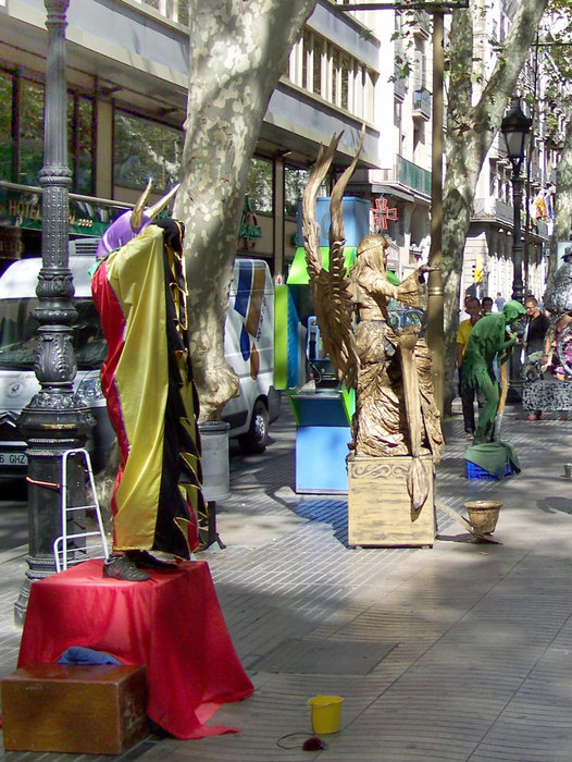 Eще раз о las Ramblas Барселона, Испания