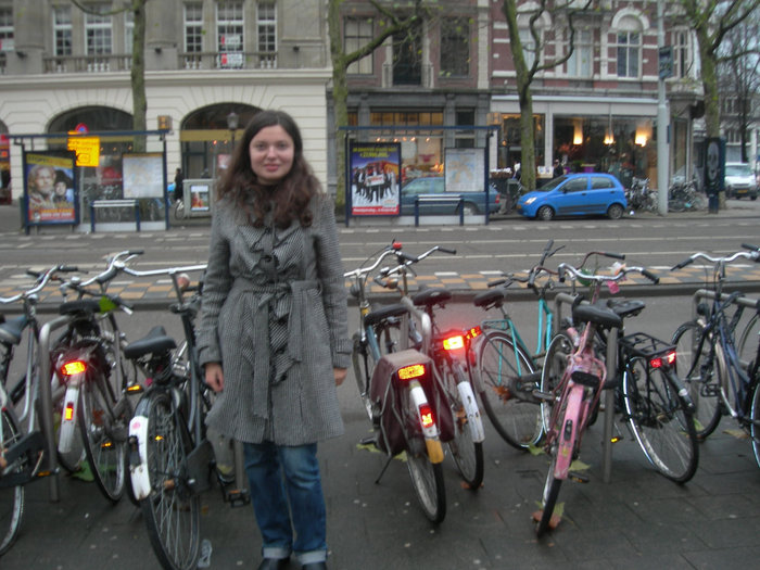 Велосипедная парковка Амстердам, Нидерланды