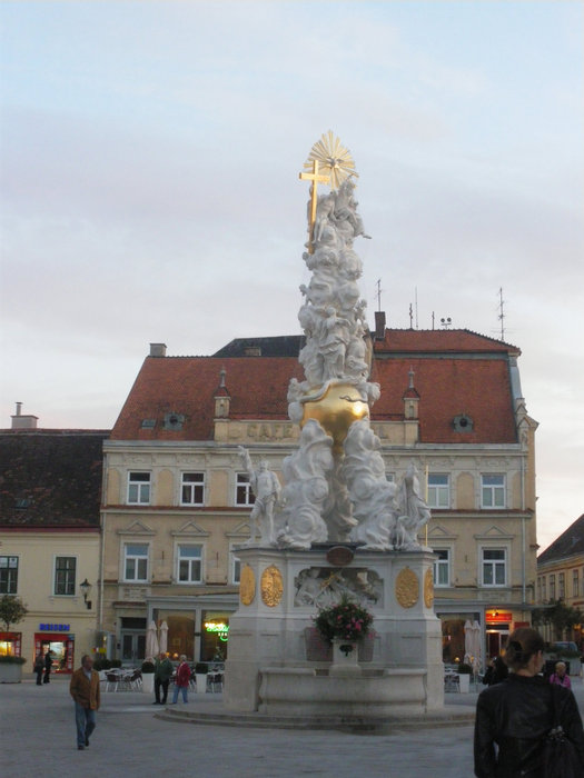 Чумной столб Баден, Австрия