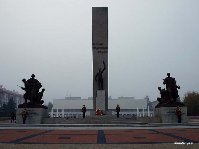 Площадь Партизан Брянск, Россия