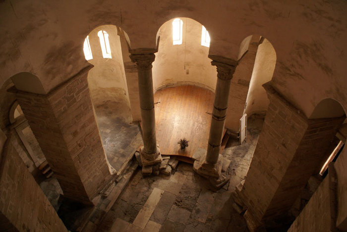Внутри собора в Задаре Далмация, Хорватия