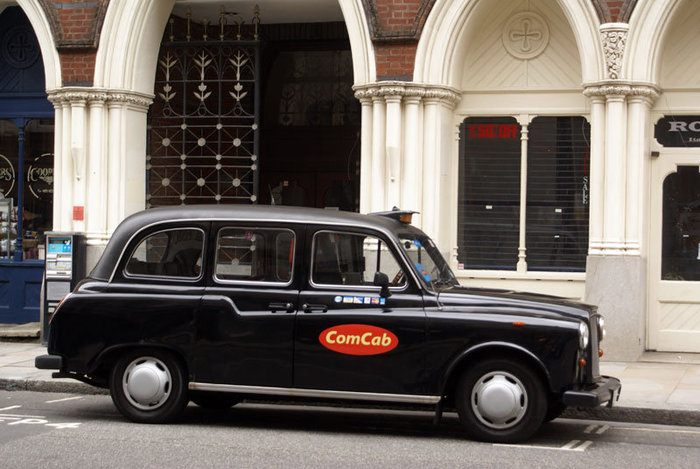 Традиционное лондонское такси