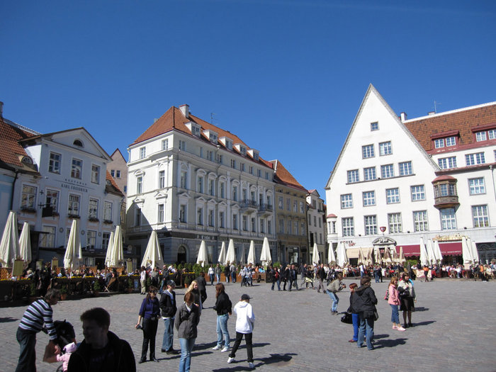 Главная площадь Таллин, Эстония