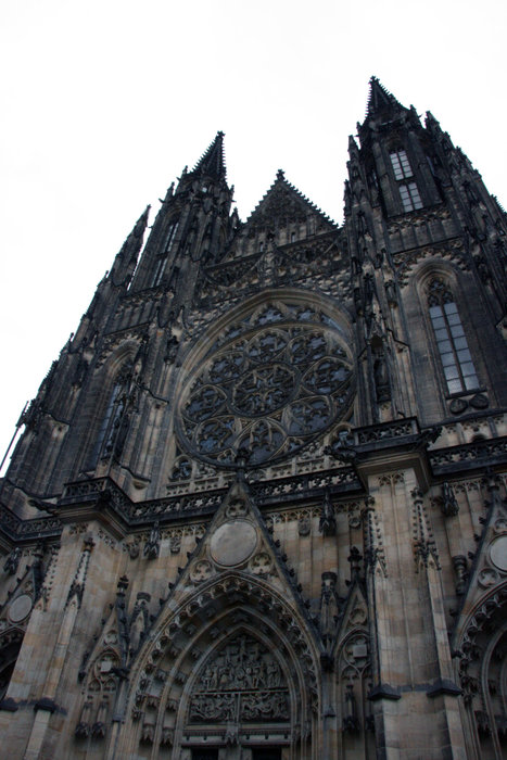 главный фасад собора Прага, Чехия