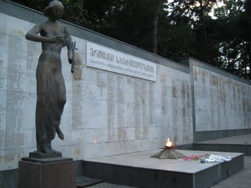 Памятник погибшим в абхазской войне Тбилиси, Грузия