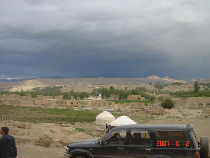 По Северному Афганистану на машине (Первый день). Бамиан, Афганистан