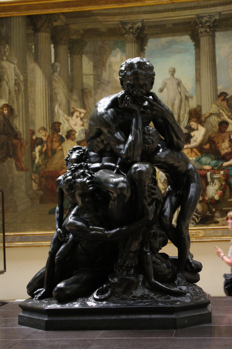 Музей дОрсей: скульптура и интерьер Париж, Франция