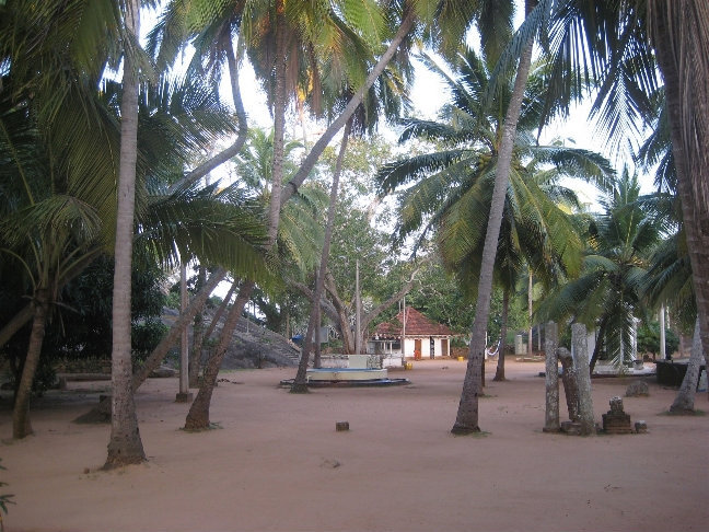 На территории монастыря Анурадхапура, Шри-Ланка