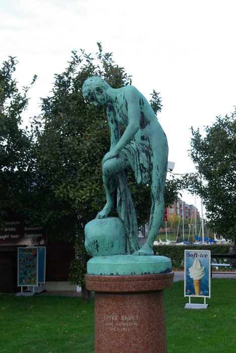 Главные скульптуры города Копенгаген, Дания