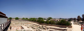 вид Кипра в районе виллы Диониса