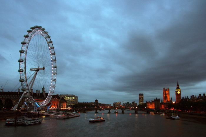 панорама Лондона Лондон, Великобритания