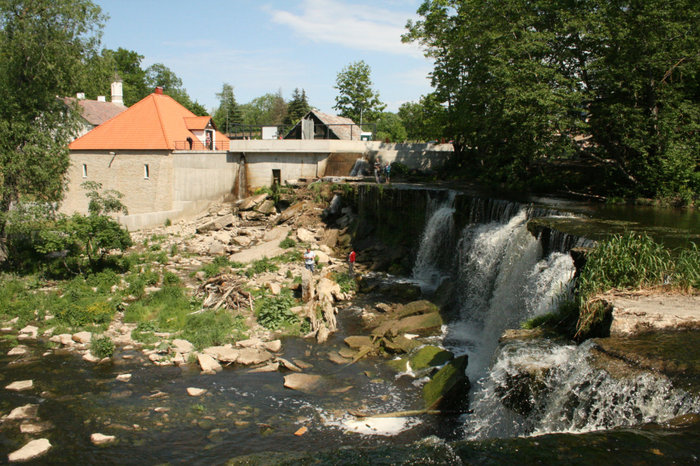 водопад и электростанция Кейла-Йоа, Эстония
