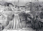 Музейным работникам разрешают вывезти фрагменты храма, благодаря этому были разобраны и переправлены в Донской монастырь несколько гигантских горельефов.