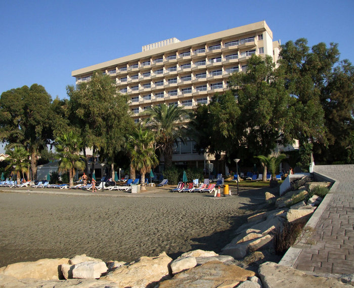 Пляж, отель, Кипр, 2007 год, октябрь Лимассол, Кипр