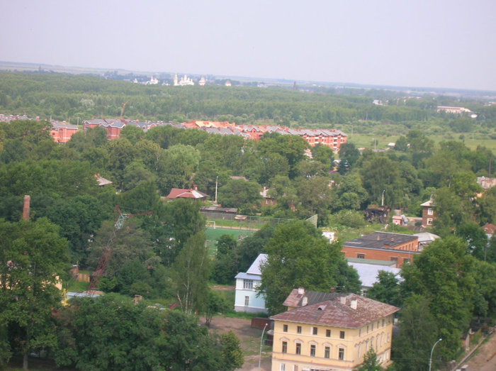 Панорама с Софиевской колокольни Вологда, Россия