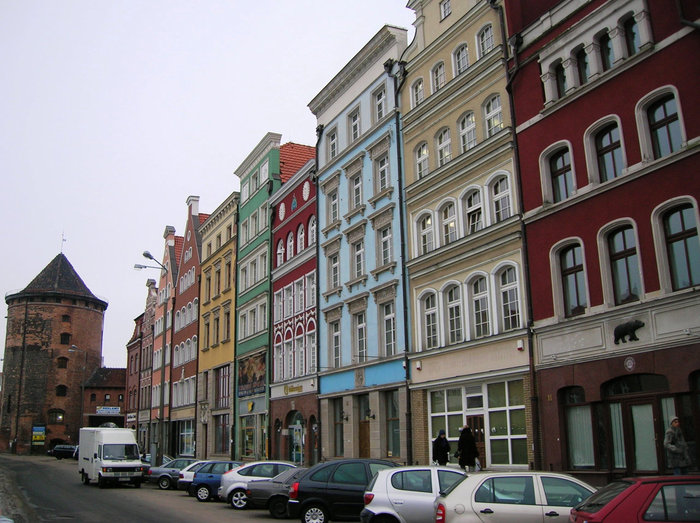 Прогулка по Старому городу Гданьск, Польша